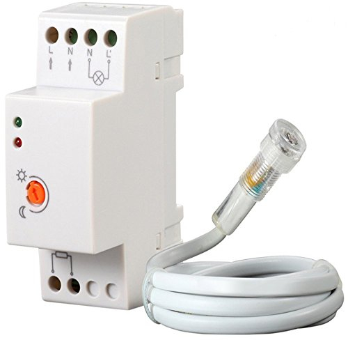 Interruttore Crepuscolare DIN 3000W Maclean MCE83