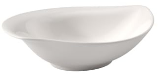 Villeroy und Boch New Cottage Basic Schale, 16 x 14 cm, Premium Porzellan, Weiß