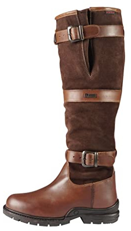 Horka Equestrian Unisex Highlander Waterproof Fur Lining Long Outdoor Rider Boot