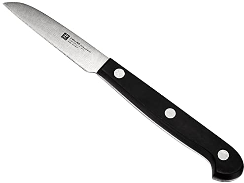 Zwilling Twin Gourmet - Cuchillo legumbre, Hoja endurecida al frío Friodur, Acero Inoxidable, Espiga Entera, cachas sintéticas remachadas, 70 milímetros