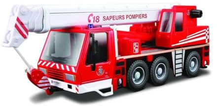 Bburago Maisto Frankreich 32010 Feuerwehrauto Crane – Maßstab 1/55
