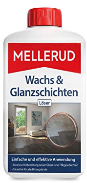 MELLERUD Wachs & Glanzschichten Löser | 1 x 1 l | Effiziente Reinigung zur Vorbereitung Neuer Glanz- und Pflegeschichten für säureempfindliche Untergründe