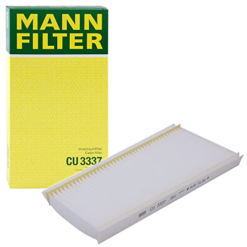 MANN-FILTER CU 3337 Innenraumfilter/Kabinenluftfilter - für Pkw + Transporter | Cu 3337 für Corsa Croma 9-3 Cadillac Bls