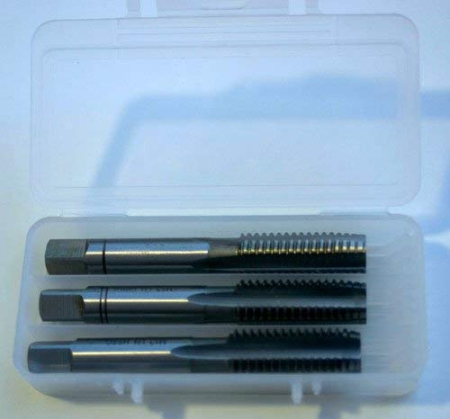Hand-Gewindebohrer Set Satz (3Stk) M12x1,75 HSS DIN352 Links Linksgewinde NEU & Original