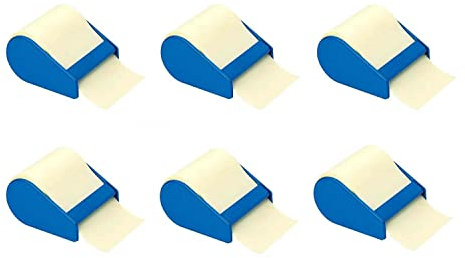 Esselte Notizzettel-Spender, beweglich, 10 m x 60 mm, 6 Notizzettel-Rollen