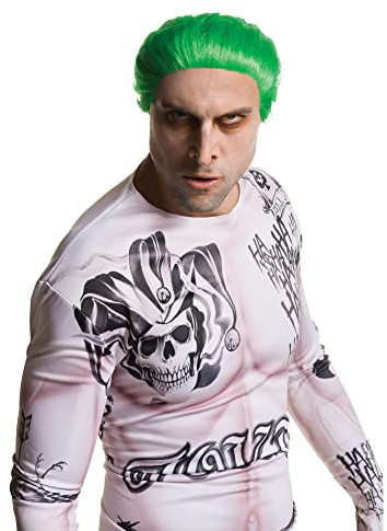 Rubies 332849 - The Joker Suicide Squad Perücke, Action Dress Ups und Zubehör, One Size