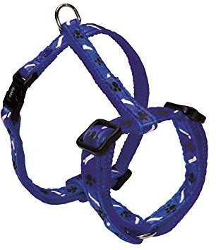 Nobby Geschirr Mini, blau Brust 20-35 cm, B: 10 mm, 1 Stück