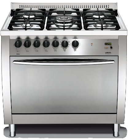 Lofra CG96GV/C Piano cottura Acciaio inossidabile Gas