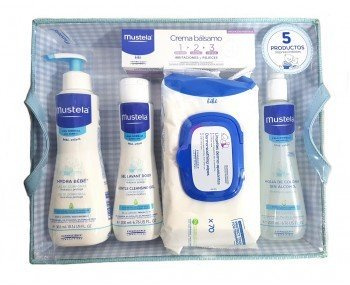 Mustela Canastilla Bebe Azul - Behälter ohne Duft für Kinder, 1 Einheit