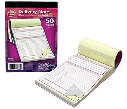 Pukka Pad, NCR Duplicate Delivery Note Book 137 x 203mm Pack of 5
