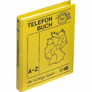 Veloflex Telefonringbuch A5 PP gelb