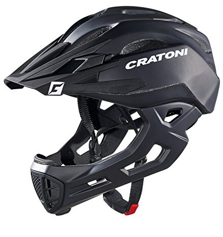Fahrradhelm Cratoni C-Maniac (Freeride), Gr. L/XL (58-61cm) schwarz matt