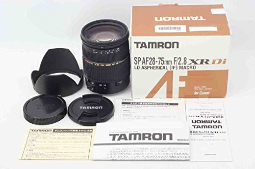 Tamron Objectif SP AF 28-75mm F/2,8 Asphérique XR Di LD IF Macro - Monture Canon