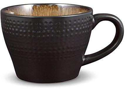 Pfaltzgraff Cambria Jumbo-Suppentasse, Schwarz, Braun