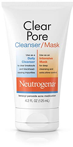 Neutrogena Clear Pore Cleanser/Mask, 4.2 Ounce