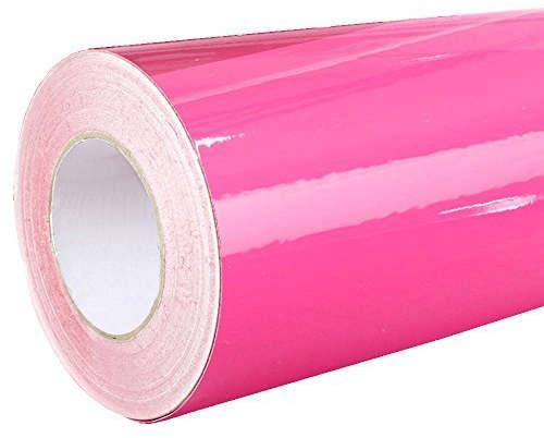 Oracal 621 Folios Set - Lámina adhesiva - 5m x 63cm - lámina - Lámina de muebles - Lámina para plóter - Autoadhesivo (Folios SET incl. Rapid Teck Montaje Raspador) - 041 Fucsia, 5m x 0,63m, 5m x 0,63m