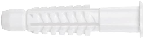 TOX Allzweckdübel Deco 6/28 mit Kragen, 20 Stk. | Für Befestigungen in nahezu allen Baustoffen, Blisterverpackung, 016700021