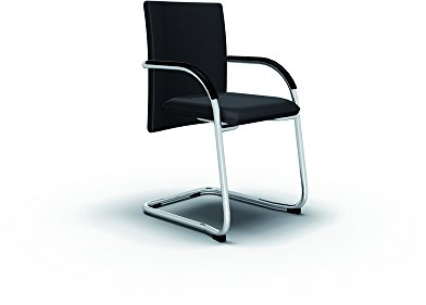 BISLEY Besucherstuhl Classy, Metall, 733 Schwarz, 68 x 60 x 56 cm