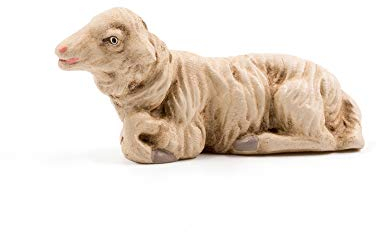 Marolin Schaf liegend, zu 9-10cm Figuren