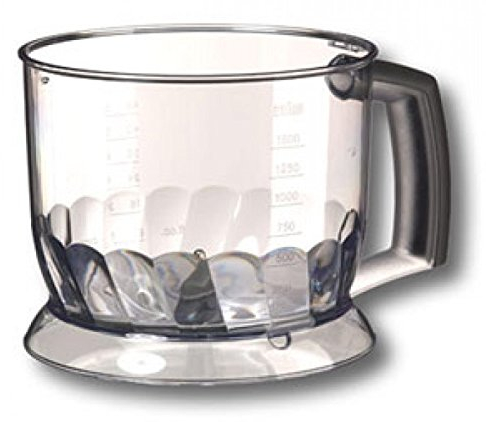 BRAUN CIOTOLA CONTENITORE 1500ml 1,5LT MQ70 FP6000 M1070 4644 MULTIQUICK 5 MR50