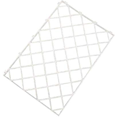 Glass Stacking Mats White - Pack of 40 | Glass Shelf Liner, Bar Glass Mats, Ventilation Mats - Ideal for Home Bars & Pubs