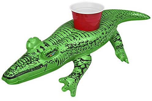 GoFloats Inflatable Pool and Hot Tub Drink Holders (3 Pack) (Choose - Unicorn, Flamingo, Palm Tree and More)