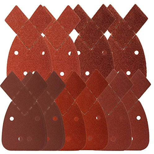 40 Mouse Sanding Sheets to Fit Black and Decker Detail Palm Sander All Grades