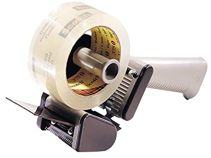 Scotch Low Noise Tape Dispenser H150 für leisen oder wiederkehrenden Gebrauch, Pistolengriff-Design, schlagfest, 5,1 cm