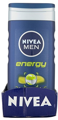 6 x NIVEA FOR MEN Energy Shower Gel 250ml by Nivea for Men
