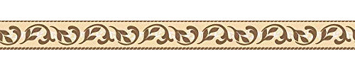 A.S. Création selbstklebende Bordüre Only Borders 10 Borte 10,05 m x 0,05 m beige braun Made in Germany 119025 1190-25