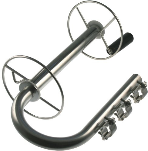 ARBO-INOX - Leinenrolle - Rettungsleinenhalter - senkrechte Montage - Edelstahl
