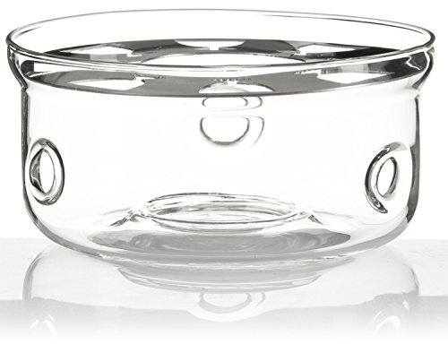 Dimono teapot warmer design made of borosilicate glass suitable for almost all teapots
