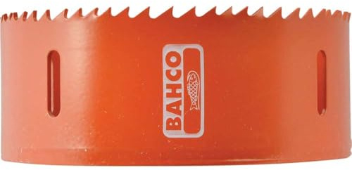 Connect 32431 Bahco Holesaw 102mm Pack 1 | Bi-metal teeth for fast cutting | Cuts wood and metal | Durable construction | Trade drilling use