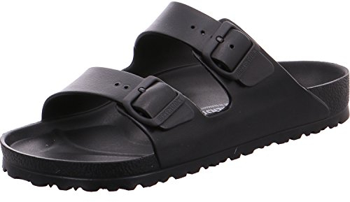 BIRKENSTOCK Herren ARIZONA EVA Pantoletten, 45 EU, Schwarz Black 21