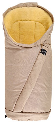 Kaiser Coosy Lammfellfußsack 6721674, sand melange