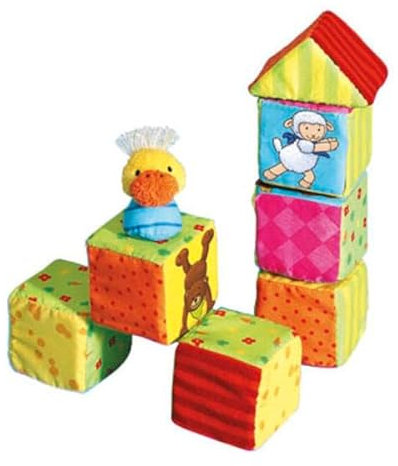 Babys weiche Bauwürfel: Ab 9 Monaten