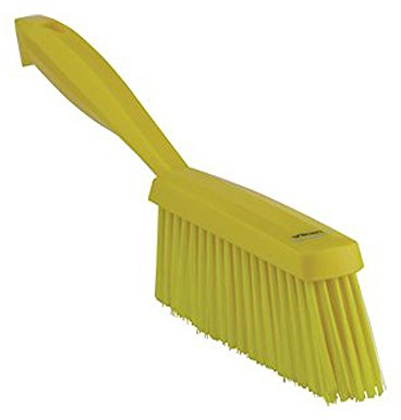 Vikan Bench Brushes - Medium Bristles - Yellow - Yellow