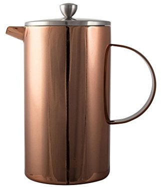 La Cafetière Classic Espresso doppelwandige Cafetière für 8 Tasstn, 1 L (1¾ Pints) - Kupfer-Finish