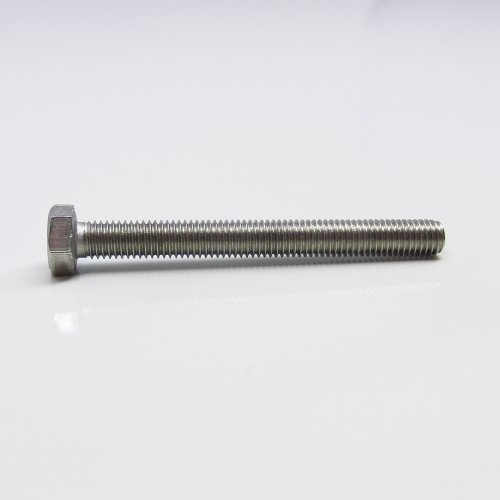 10 Stück Sechskantschrauben M 10X100 DIN 933 VA Edelstahl V2A