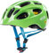 ABUS Kinderhelm Youn-I MIPS - Fahrradhelm mit Licht, Reflektoren und Aufprallschutz (MIPS) - für Mädchen und Jungen - Grün (funkelnd), Größe M