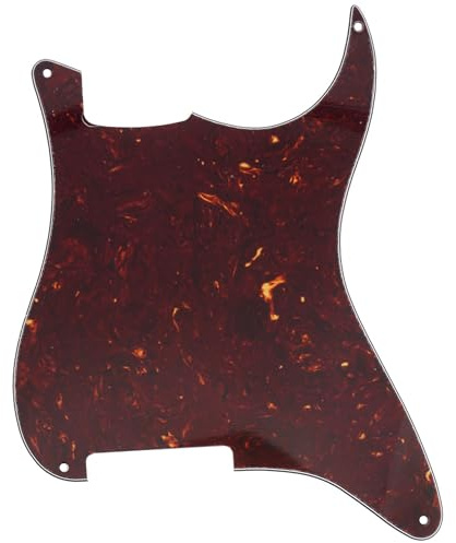 Musiclily Pro 4 Löcher ST Schlagbrett Rohmaterial 4-lagig Tortoise Shell | für Strat Style E-Gitarre