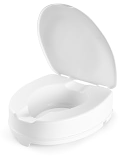 Vitility 70110530 Rehausseur de WC avec Abattant 10 cm