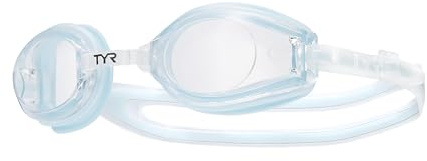TYR Femme T-72 Petite Performance Goggle (Clear/Ice Blue)