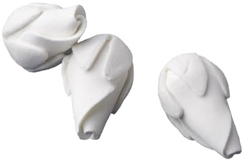 Cake Company Feinzuckerrosen/ Knospe 12 STÜCK weiß 1er Pack (1 x 43 g) | 1er Pack