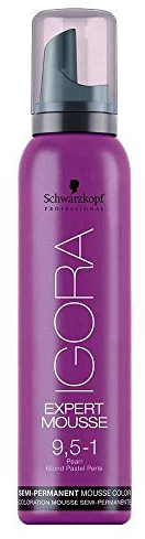 Schwarzkopf IGORA Expert Mousse 9,5-1 Perle, 1er Pack (1 x 100 ml)