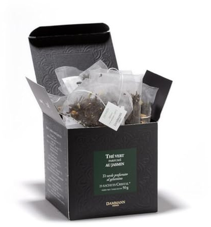 DAMMANN FRERES The Vert Au Jasmin Sachets, 25 count