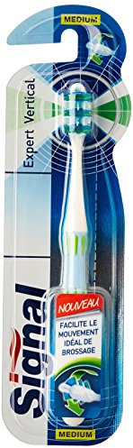 Signal Expert Vertical 8833351 - Spazzolino da denti manuale, medio