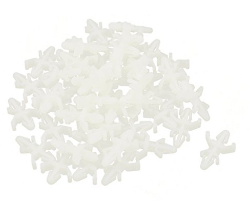 sourcing map 50Stk Drucken Kreis Board Sperren Stil Ständer PCB Unterstützung Scheibe DE de