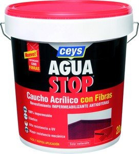 AGUASTOP CEYS - Antigoteras Caucho Terracota Aguastop Ceys 5 Kg