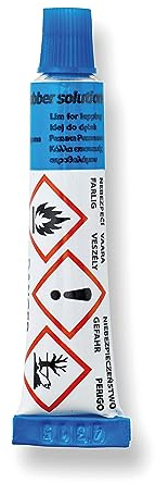 WELDTITE Rubber Solution - Fast Drying Quick Adhesive for Tyre Puncture Repair,Blue,15 g